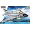 Cobi Blocks Bruņotie spēki F-4 Phantom II modelis 703 daļu konstrukcijas komplekts