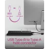 ICY BOX IB-HUB1720-U3 Melns