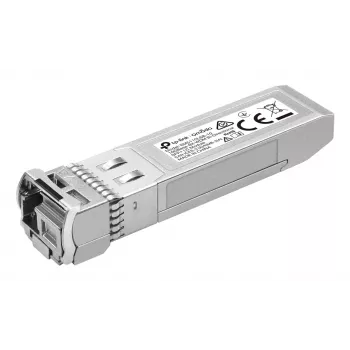 SFP+ optiskās šķiedras raiduztvērējs TP‑Link Omada SM5110LSB‑10, vienmoda LC (UPC), 10 312 Mbit/s, 10 km, DDM, 3,3 V