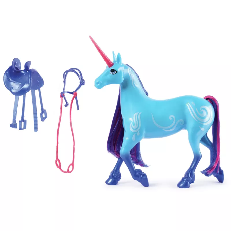 Unicorn Academy, River ar 2 jāšanas piederumiem, 11”, saderīgs ar Isabel, lelles un vienradžu rotaļlietas meitenēm no 4 gadu vecuma