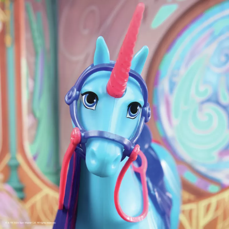 Unicorn Academy, River ar 2 jāšanas piederumiem, 11”, saderīgs ar Isabel, lelles un vienradžu rotaļlietas meitenēm no 4 gadu vecuma