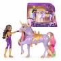 Usorteret Unicorn Academy Sophia & Light Magic Wildstar modes lelle ar varavīksnes gaismas efektiem, LR44 baterijām, 241 mm