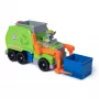 PAW Patrol: Crush N’ Roll pārstrādes auto ar Rokija figūru un transformējamu saspiestu atkritumu transportlīdzekli, rotaļlietas zēniem un meitenēm no 3 gadu vecuma