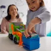 PAW Patrol: Crush N’ Roll pārstrādes auto ar Rokija figūru un transformējamu saspiestu atkritumu transportlīdzekli, rotaļlietas zēniem un meitenēm no 3 gadu vecuma