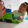 PAW Patrol: Crush N’ Roll pārstrādes auto ar Rokija figūru un transformējamu saspiestu atkritumu transportlīdzekli, rotaļlietas zēniem un meitenēm no 3 gadu vecuma