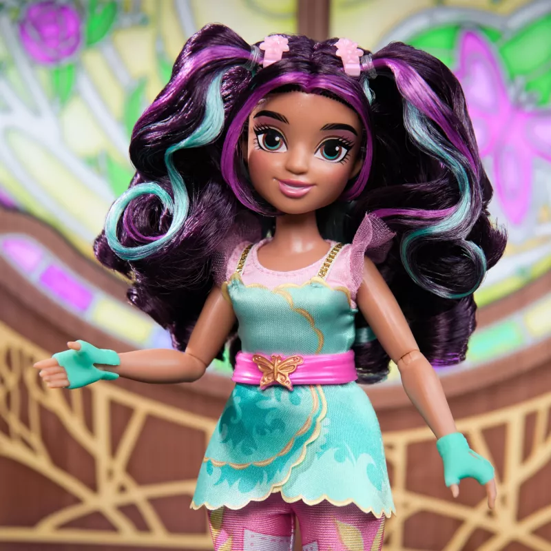 Modes lelle Spinmaster Unicorn Academy Ava 241 mm Daudzkrāsaina