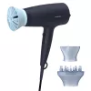 Philips 3000 sērijas 3000 BHD360/20 matu žāvētājs, līdzstrāva, tumši zils, pakarināšanas gredzens, 1,8 m, 2100 W, 220-240 V