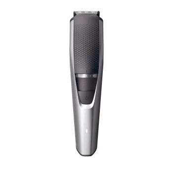 Bārdas trimmeris Philips BEARDTRIMMER Series 3000 BT3239/15, 0,5 mm–10 mm, 20 garuma pakāpju, uzlādējams caur USB, melns/sudrabains