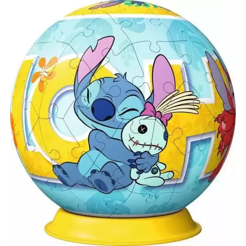 Ravensburger Disney Stitch 3D puzles bumba, 72 detaļas