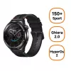 Viedpulkstenis Xiaomi Watch S4 ar 1,43 collu AMOLED, 466×466, 486 mAh, alumīnija korpusu, tekstila siksnu, melns Multi