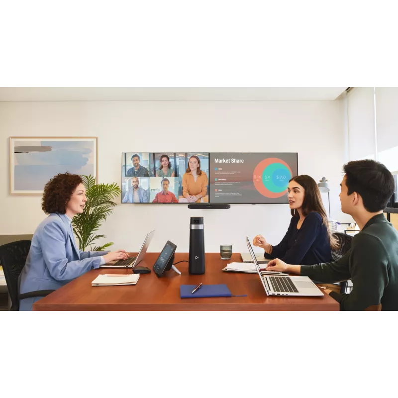 HP Poly Studio X32 Viss-vienā video panelis bez barošanas avota