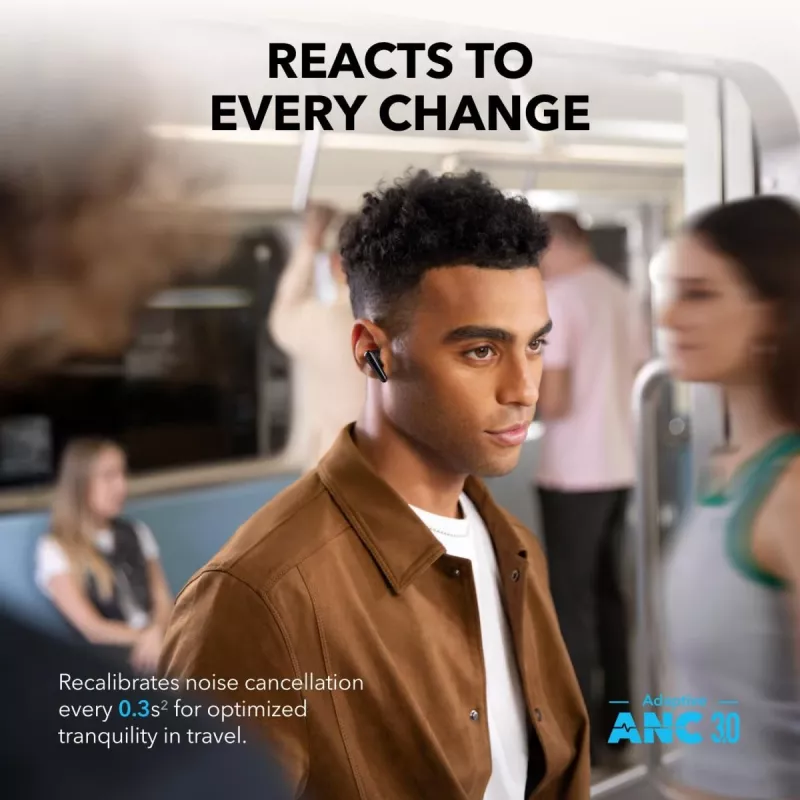 ANKER Earbuds - Soundcore Liberty 4 Pro - Melna