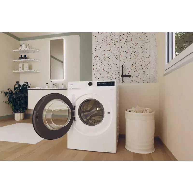 Candy BR 410B8-S veļas mašīna ar priekšējo ielādi 10 kg 1400 RPM balta