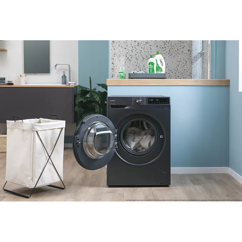 Candy BR 48B6G-S veļas mašīna ar priekšējo ielādi 8 kg 1400 RPM Antracīta