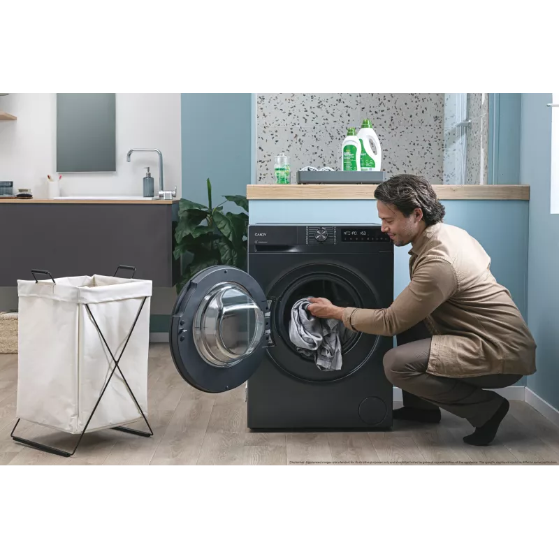 Candy BR 48B6G-S veļas mašīna ar priekšējo ielādi 8 kg 1400 RPM Antracīta