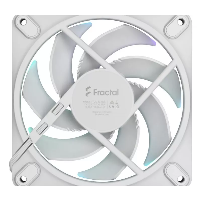 FRACTAL DESIGN Cooling Fan Momentum 12 RGB balta