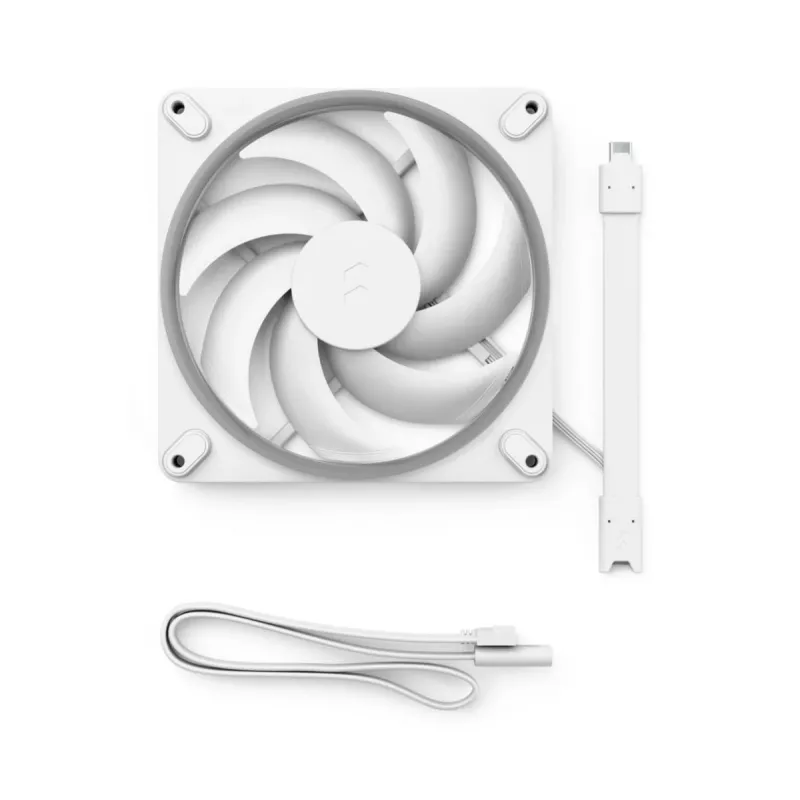 FRACTAL DESIGN Fan Momentum 14 RGB balta