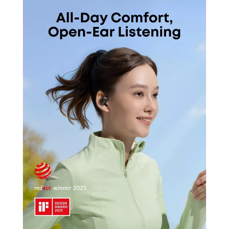 ANKER austiņas - Soundcore Aerofit 2 - melnas
