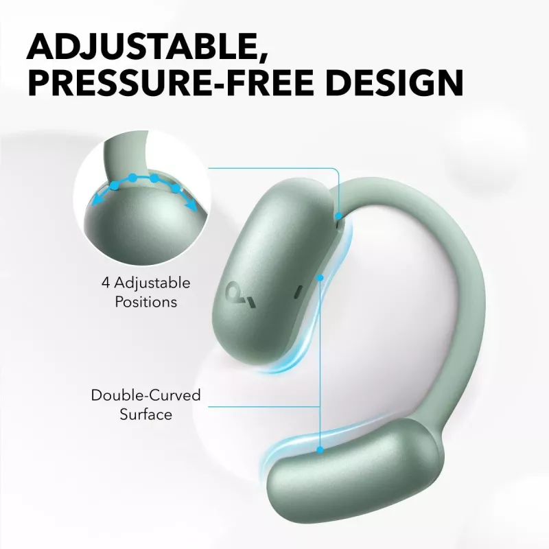 ANKER Austiņas - Soundcore Aerofit 2 - Zaļa