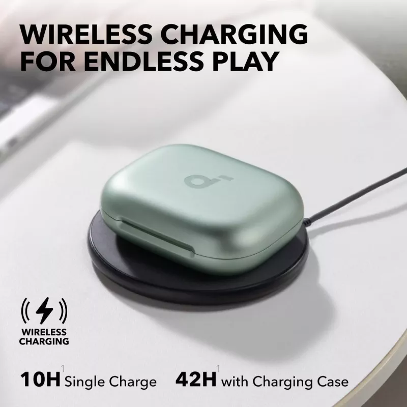 ANKER Austiņas - Soundcore Aerofit 2 - Zaļa