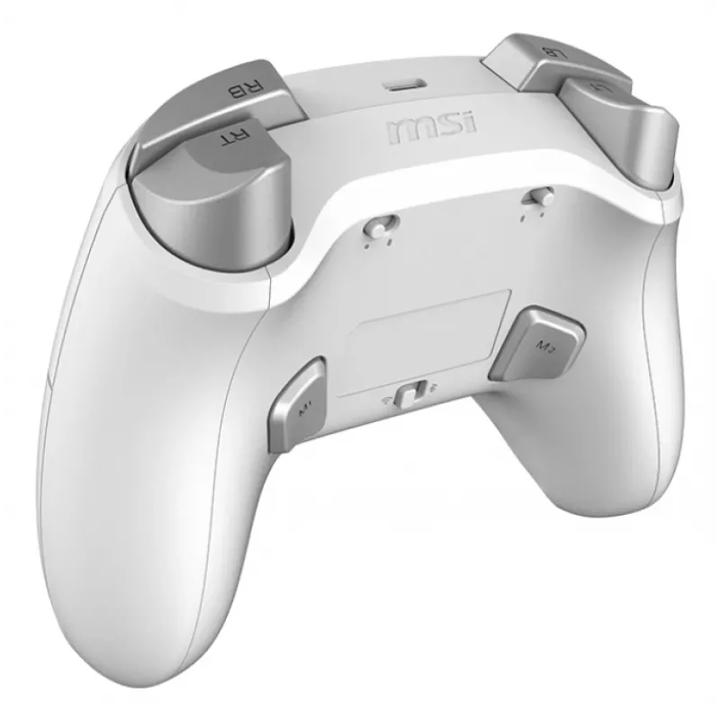 MSI FORCE GC300 WIRELESS balta USB 2.0 spēļu kontrolieris analogais PC