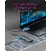 ICY BOX IB-DK4022a-CPD vadu USB 3.2 Gen 1 (3.1 Gen 1) Type-C alumīnija, sudraba