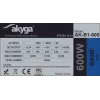 AKYGA barošanas bloks ATX 600w (ak-b1-600)