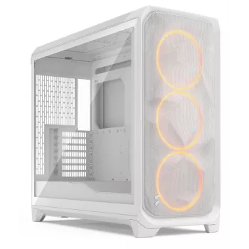 FRACTAL DESIGN Meshify 3 Xl balta RGB Tg Clear Tint