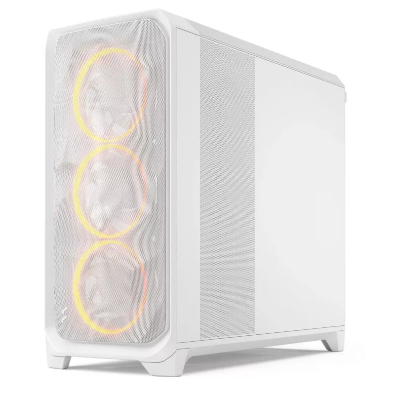FRACTAL DESIGN Meshify 3 Xl balta RGB Tg Clear Tint