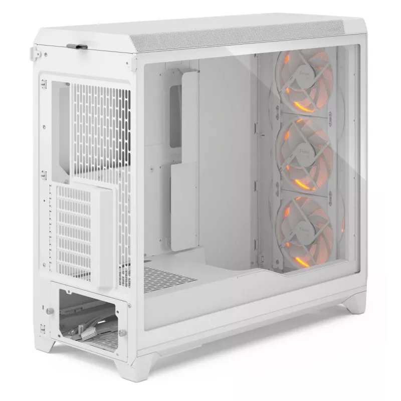 FRACTAL DESIGN Meshify 3 Xl balta RGB Tg Clear Tint