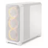 FRACTAL DESIGN Meshify 3 Xl balta RGB Tg Clear Tint