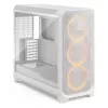 FRACTAL DESIGN Meshify 3 Xl balta RGB Tg Clear Tint