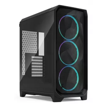 PC Case Fractal Design Meshify 3 Melns RGB TG Light Tint ATX