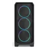 PC Case Fractal Design Meshify 3 Melns RGB TG Light Tint ATX