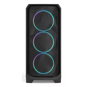 PC Case Fractal Design Meshify 3 Melns RGB TG Light Tint ATX