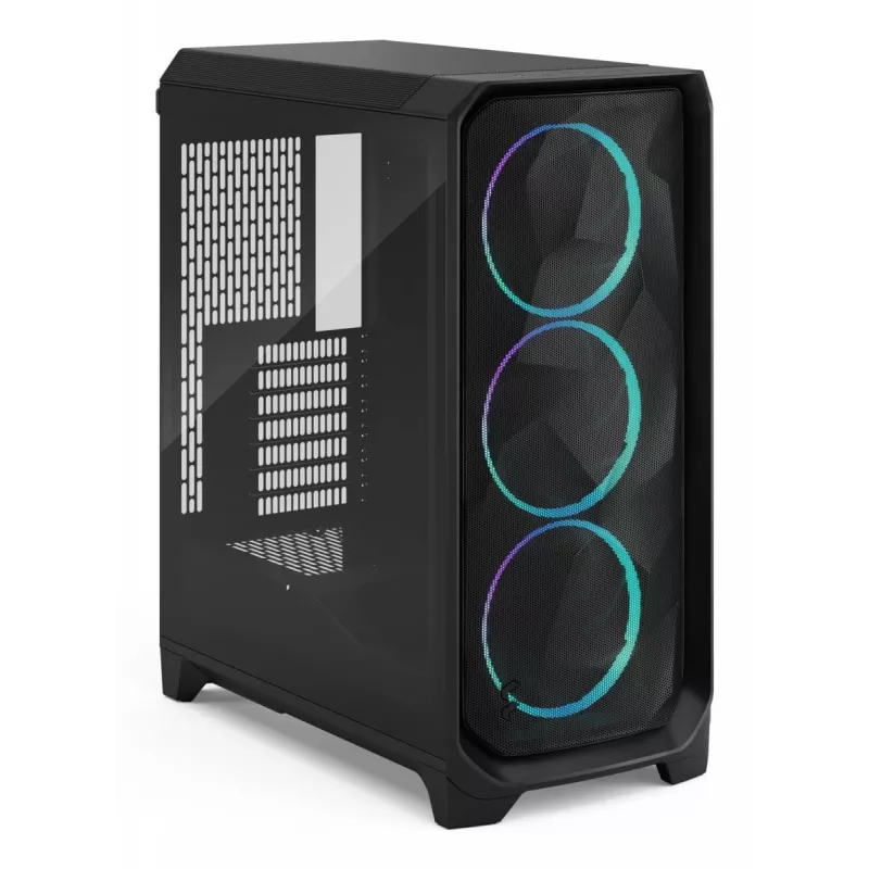 PC Case Fractal Design Meshify 3 Melns RGB TG Light Tint ATX