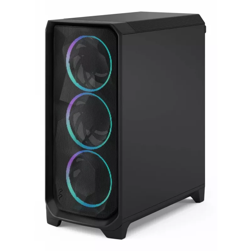 PC Case Fractal Design Meshify 3 Melns RGB TG Light Tint ATX