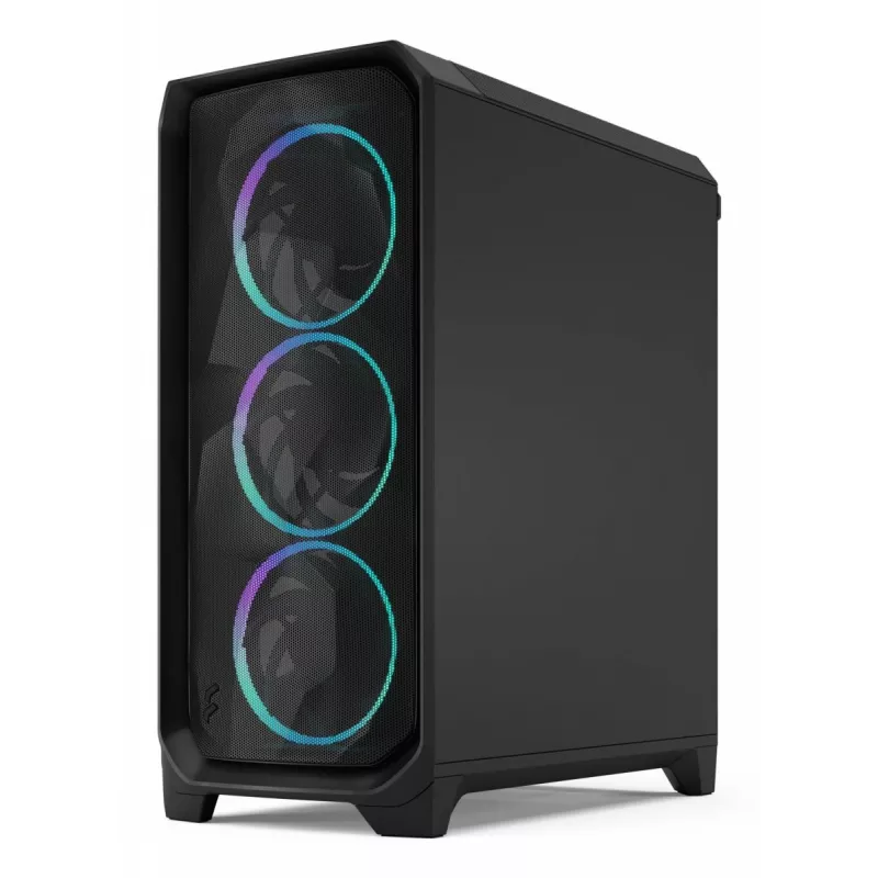 PC Case Fractal Design Meshify 3 Melns RGB TG Light Tint ATX