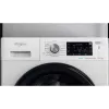 Whirlpool FFWDD1076258B veļas mazgājamā un žāvējamā mašīna Brīvstāvoša Ar priekšējo ielādi Balta