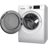 Whirlpool FFWDD1076258B veļas mazgājamā un žāvējamā mašīna Brīvstāvoša Ar priekšējo ielādi Balta