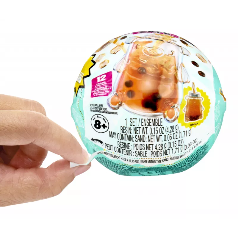 Miniverse Make It Mini Foods: Cafe in PDQ Series 4, 8 gadi, Daudzkrāsains, Plastmasa