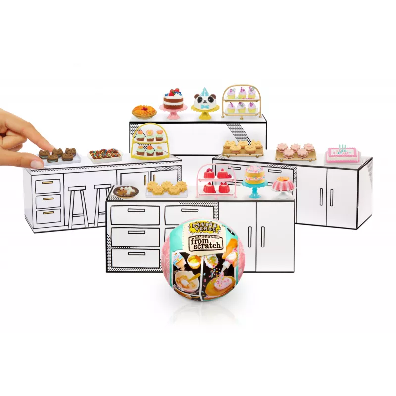 Miniverse Make It Mini From Scratch PDQ sērijā 1, 8 gadi, Daudzkrāsains, Plastmasa
