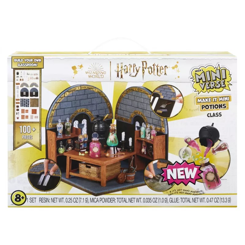 Miniverse Make It Mini Harry Potter Build It Set, 8 gadi, Harijs Poters, Daudzkrāsains