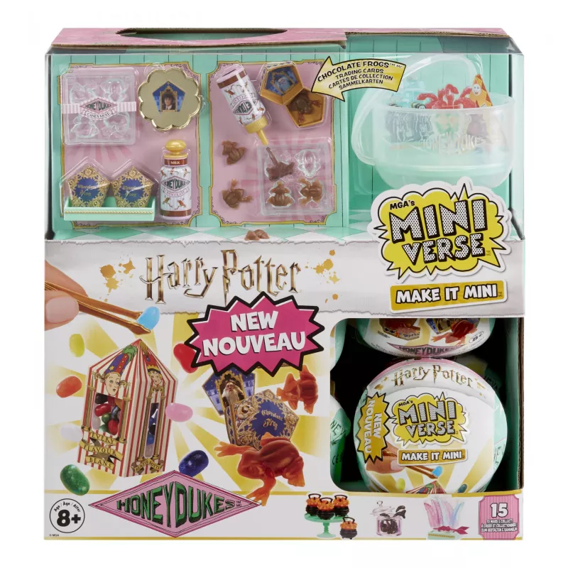 Miniverse Make It Mini Harry Potter Honeydukes PDQ, 8 gadi, Daudzkrāsains, Plastmasa