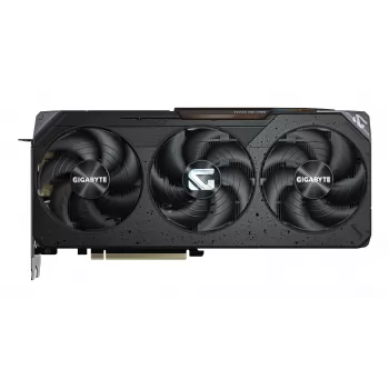 GIGABYTE grafiskā karte Radeon RX 9070 — 16 GB GDDR6, PCIe 5.0, 256-bit, 2700 MHz paātrinājums, 2×HDMI 2.1b, 2×DP 2.1a, 3 ventilatori