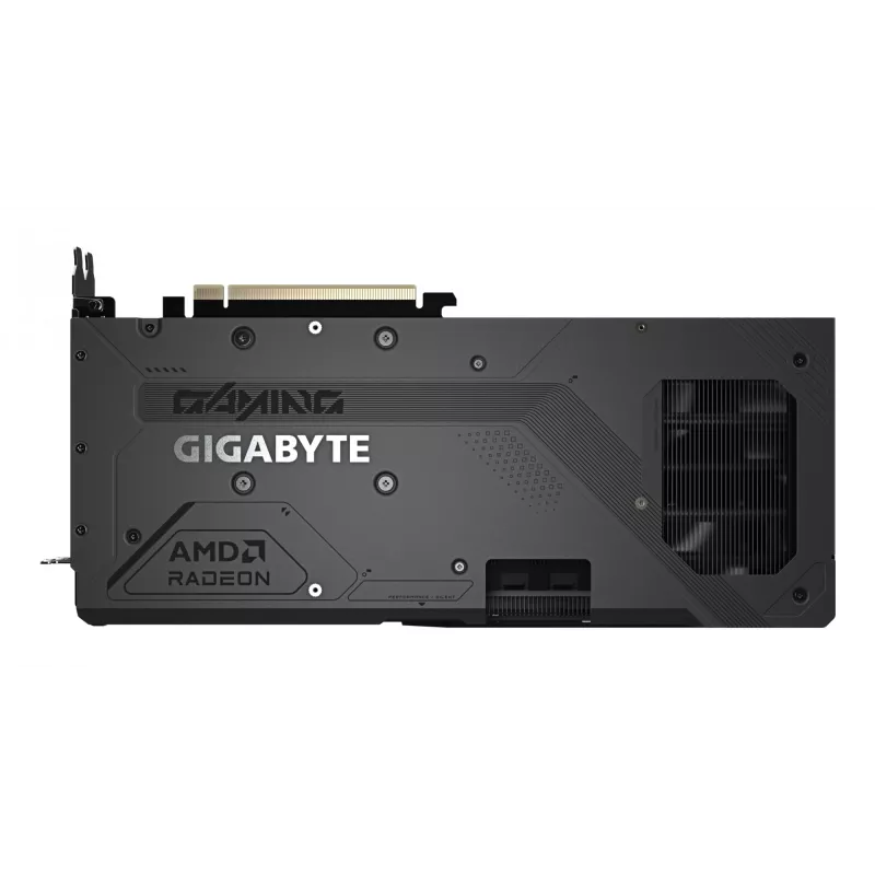 GIGABYTE grafiskā karte Radeon RX 9070 — 16 GB GDDR6, PCIe 5.0, 256-bit, 2700 MHz paātrinājums, 2×HDMI 2.1b, 2×DP 2.1a, 3 ventilatori