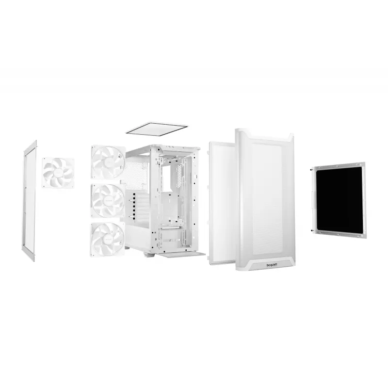PC Case be quiet! Pure Base 501 LX balta Midi Tower