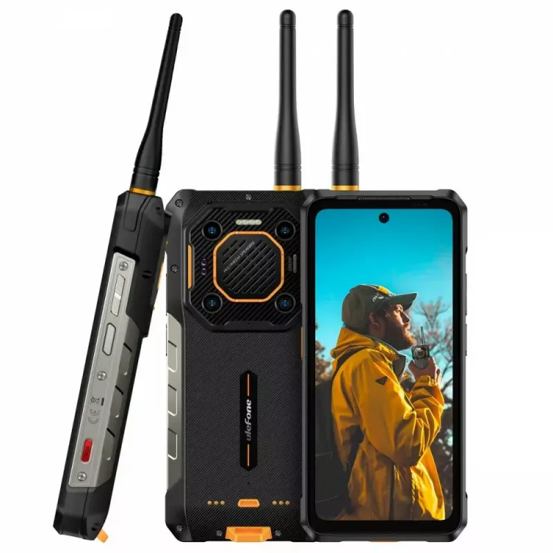 Viedtālrunis UleFone Armor 26 Ultra 6.1 collas 12 GB RAM 512 GB krātuve melns