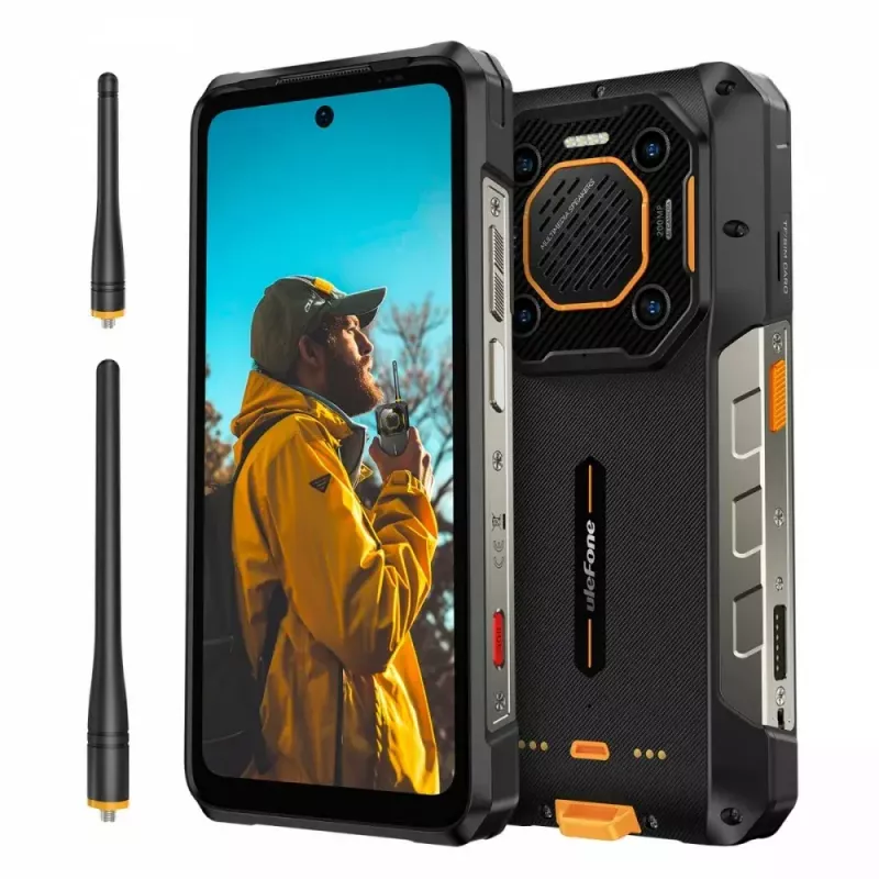 Viedtālrunis UleFone Armor 26 Ultra 6.1 collas 12 GB RAM 512 GB krātuve melns