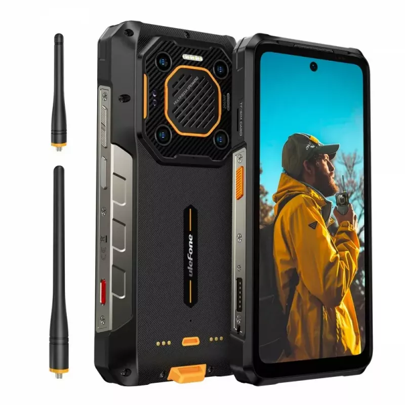 Viedtālrunis UleFone Armor 26 Ultra 6.1 collas 12 GB RAM 512 GB krātuve melns